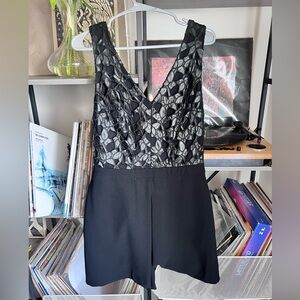 Sam Edelman Floral Cutout Romper